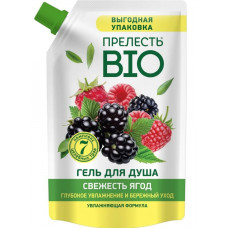 Гель для душа Прелесть Био Свежесть ягод 1л Дойпак