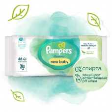 Влажные салфетки детские Pampers Harmonie Aqua, 48 шт