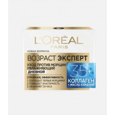 L'Oreal Paris Дневной крем Возраст эксперт 35+ увлажняющий, против морщин 50 мл
