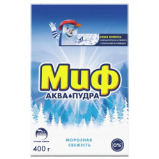 Стиральный порошок Миф Ручная стирка Морозная свежесть 400 гр