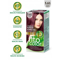 Стойкая крем-краска для волос Fitocolor 5.61 Спелая вишня 115 мл