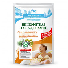 Соль для ванн Бишофитная Fito Косметик Для снижения веса 500+30 гр
