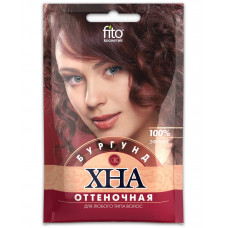 Хна оттеночная Fito Косметик Бургунд 25 гр