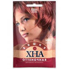 Хна оттеночная Fito Косметик Вишня 25 гр