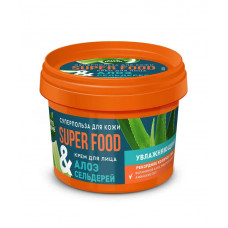 Крем для лица Алоэ и сельдерей Увлажняющий SUPER FOOD 100мл