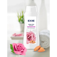 EXXE Крем-гель для душа расслабляющий Роза и миндаль 400 мл