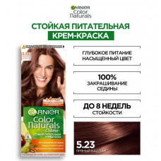 Стойкая питательная крем-краска Garnier Color Naturals 5.23 Пряный каштан 110 мл