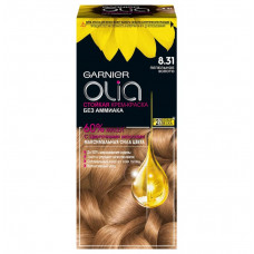 Стойкая крем-краска без аммиака Garnier Olia 8.31 Пепельное золото светло-коричневый 112 мл