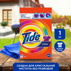 Стиральный порошок Автомат Tide Аквапудра Color 7 Стирок 1 кг