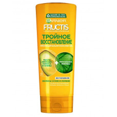 Бальзам укрепляющий Fructis Тройное Восстановление для поврежденных и ослабленных волос 387 мл