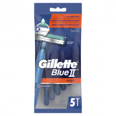 Бритвы одноразовые Gillette BlueII Plus 5 шт