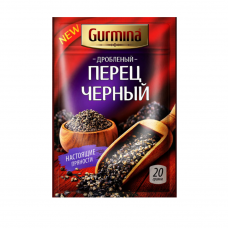 GURMINA Перец черный дробленый 20г