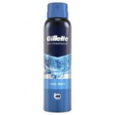 Аэрозольный дезодорант-антиперспирант Gillette Cool Wave 150 мл