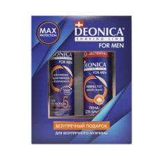 Подарочный набор Deonica For Men 5 Protection (антиперспирант и пена для бритья)