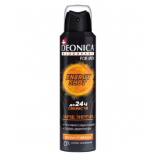 Дезодорант-спрей мужской Deonica For Men Energy Shot 150 мл