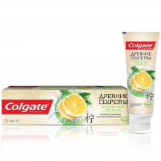 COLGATE (Колгейт) Древние Секреты Безупречная Свежесть (Лимон и Алоэ) зубная паста с натуральными экстрактами, 75 мл