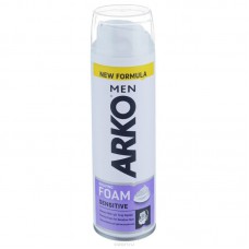 Пена для бритья Arko Men Shaving Foam Sensitive для чувствительной кожи 200 мл