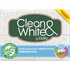 Мыло хозяйственное Clean&White Duru Универсальное 4*125 гр