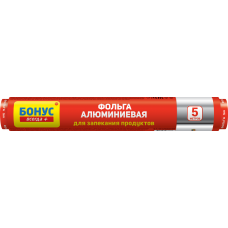 Фольга алюминиевая Бонус 10 м