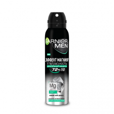 Антиперспирант-спрей мужской Garnier Эффект магния Ультрасухость 150 мл