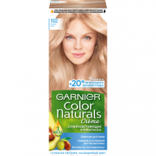 Стойкая питательная крем-краска Garnier Color Naturals 102 Снежный Блонд 110 мл