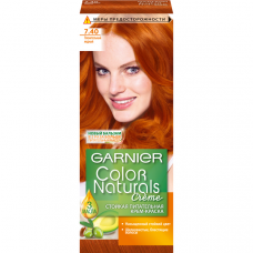 Стойкая питательная крем-краска Garnier Color Naturals 7.4 Золотистый медный 110 мл