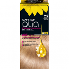 Стойкая крем-краска без аммиака Garnier Olia 9.0 Очень светло-русый светло-коричневый 112 мл