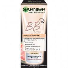 Garnier (Гарньер) BB Крем для лица "Секрет совершенства" с экстрактом грейпфрута и минеральными пигментами, SPF 15, очень светлый, 50 мл