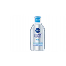 89256 Мицеллярная вода для лица, глаз и губ Nivea (Нивея)"MicellAIR: Дыхание кожи" для нормальной и комбинированной кожи, 400 мл.
