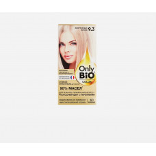 Only Bio Color Восстанавливающая стойкая крем-краска для волос без аммиака, 9.3 Жемчужный блонд, 115 мл.