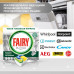 Капсулы для посудомоечной машины Fairy Platinum All in One Лимон, 50 шт.