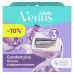 Сменные кассеты для бритвы Gillette Venus Breeze (cо встроенными полосками с гелем для бритья), 4 шт.