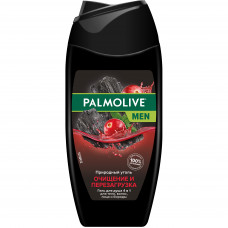 Гель для душа 4в1 Palmolive Men Очищение и перезагрузка для тела, волос, лица и бороды 250 мл