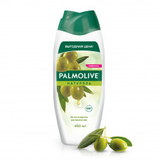 Гель - крем для душа Palmolive (Палмолив) Натурэль Интенсивное Увлажнение Олива и Увлажняющее Молочко, 450 мл