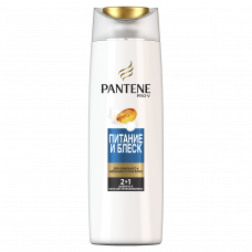 Шампунь и бальзам-ополаскиватель 2в1 Pantene Pro-V 2-в-1 Питание И Блеск 400 мл