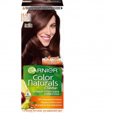 Стойкая питательная крем-краска Garnier Color Naturals 5.12 Ледяной Светлый Шатен 110 мл