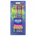 Зубная щетка Oral-B Color Collection для всей семьи, средней жесткости, 4 шт