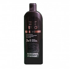 Шампунь-гель для душа 3в1 Tolk EGO for MEN Черный уголь 430 г