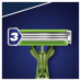 Одноразовые мужские бритвы Gillette Blue3 Simple Sensitive, с 3 лезвиями, 8, плавающая головка