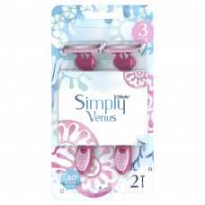Одноразовая женская бритва Gillette Venus Simply 3, 2 шт