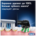 Оригинальная электрическая зубная щётка Oral-B Vitality Pro, белая, с двумя дополнительными сменными насадками Sensitive Clean, 1 шт 