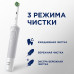 Оригинальная электрическая зубная щётка Oral-B Vitality Pro, белая, с двумя дополнительными сменными насадками Sensitive Clean, 1 шт 