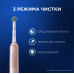 Электрическая зубная щётка Oral-B Pro Series 3, 1 сменная насадка, дорожный футляр, с визуальным датчиком давления, розовая
