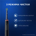 Электрическая зубная щётка Oral-B Pro Series 3, 1 сменная насадка, дорожный футляр, с датчиком давления, Черная