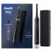 Электрическая зубная щётка Oral-B Pro Series 3, 1 сменная насадка, дорожный футляр, с датчиком давления, Черная