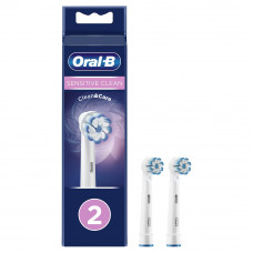 Насадки Oral-B Sensitive Clean для электрической зубной щетки, 2 шт., для бережной чистки чувствительных зубов и десен