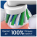Оригинальные насадки Oral-B Cross Action Clean Maximiser White для электрической зубной щетки, 4 шт., для тщательного удаления налета