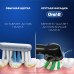 Оригинальная электрическая зубная щётка Oral-B Vitality Pro, черная, с зубной нитью Essential Floss