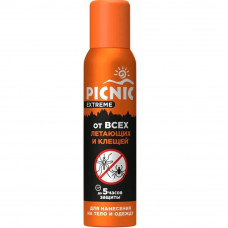 Picnic Extreme - аэрозоль от всех видов летающих насекомых и клещей 150 мл