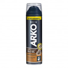 Гель для бритья и умывания Arko Men Coffee 2в1, 200мл
